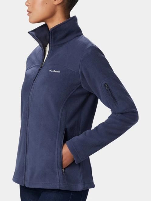 Columbia Fast Trek II Jacket női polár pulóver kék színben 3