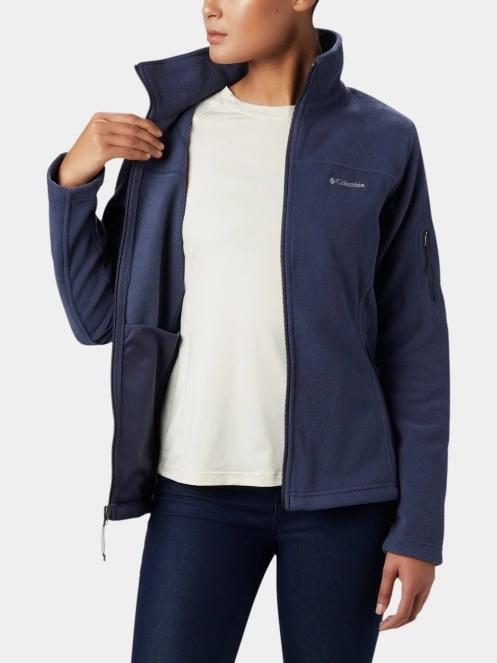 Columbia Fast Trek II Jacket női polár pulóver kék színben 5