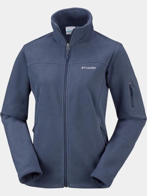 Columbia Fast Trek II Jacket női polár pulóver kék színben 7