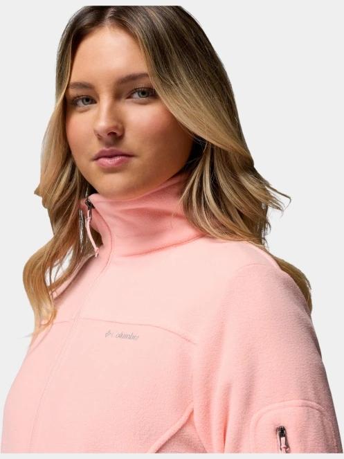 Columbia Fast Trek II Jacket női polár pulóver rózsaszín színben 6