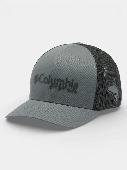 Columbia PFG Logo Mesh Ball Cap baseball sapka szürke színben 6