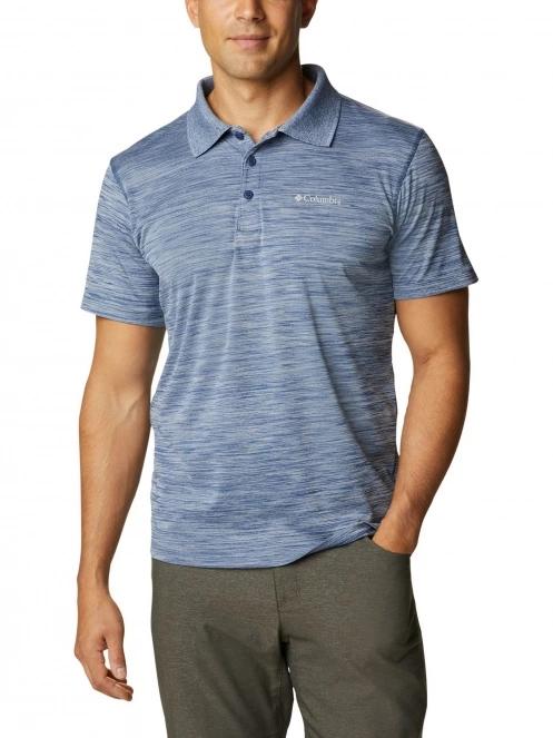 Columbia Zero Rules Polo Shirt férfi galléros póló kék színben 2