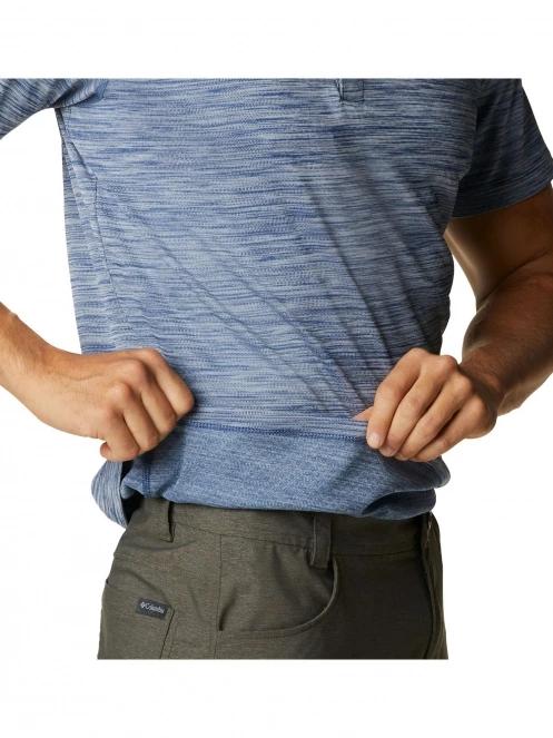 Columbia Zero Rules Polo Shirt férfi galléros póló kék színben 6