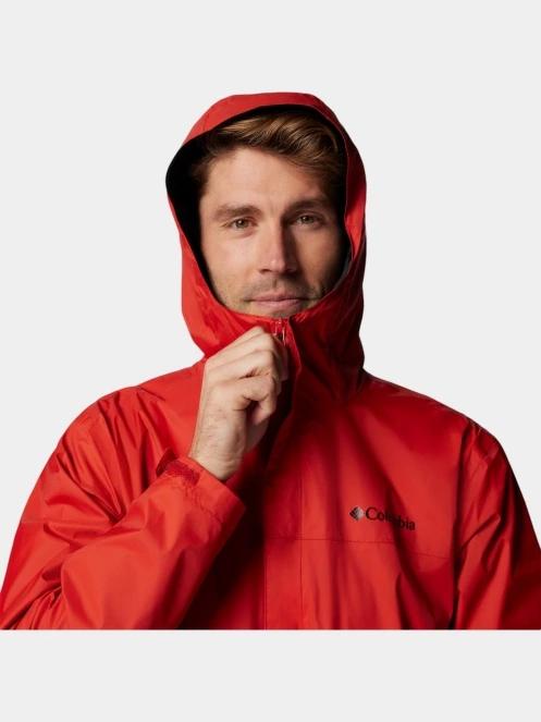 Columbia Watertight II Jacket férfi esőkabát piros színben 7