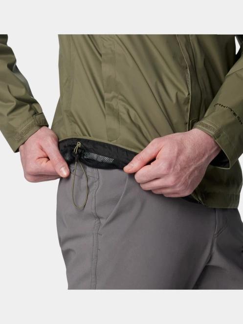 Columbia Watertight II Jacket férfi esőkabát zöld színben 8