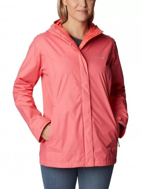 Columbia Arcadia II Jacket női esőkabát rózsaszín színben 2