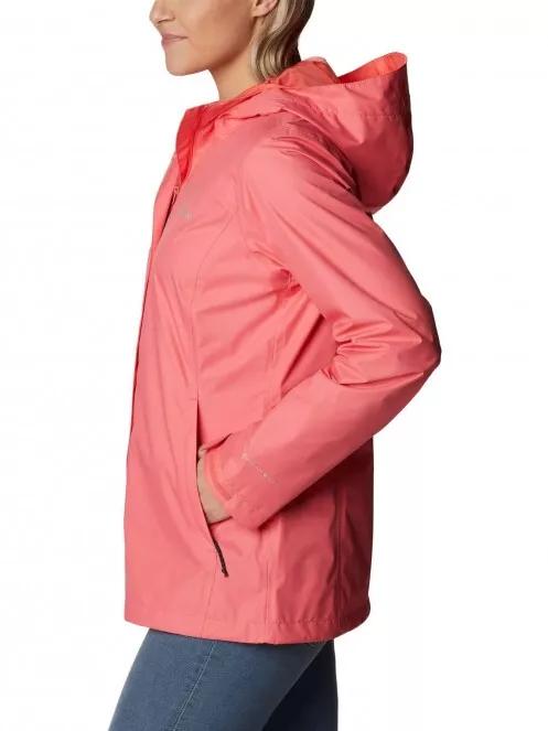Columbia Arcadia II Jacket női esőkabát rózsaszín színben 4