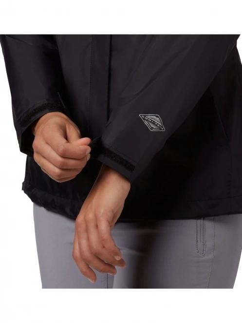 Columbia Arcadia II Jacket női esőkabát fekete színben 4