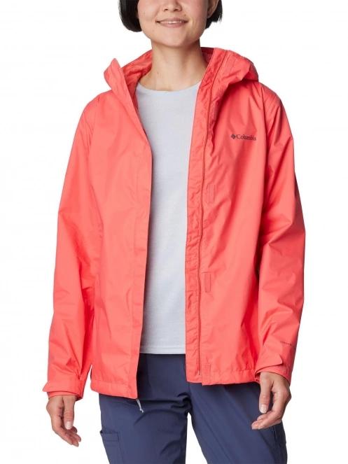 Columbia Arcadia II Jacket női esőkabát piros színben 5