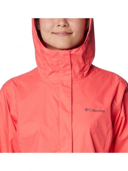 Columbia Arcadia II Jacket női esőkabát piros színben 7