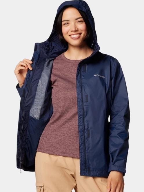 Columbia Arcadia II Jacket női esőkabát kék színben 7
