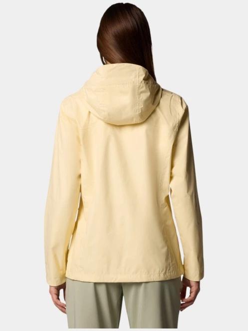 Columbia Arcadia II Jacket női esőkabát sárga színben 4