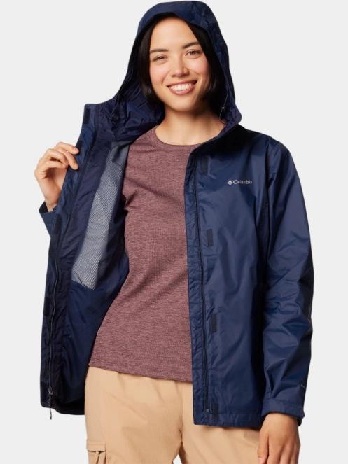 Columbia Arcadia II Jacket női esőkabát kék színben 5