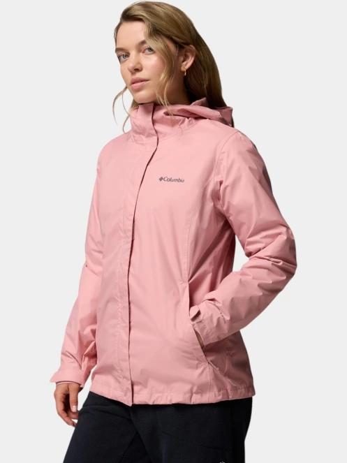 Columbia Arcadia II Jacket női esőkabát rózsaszín színben 3