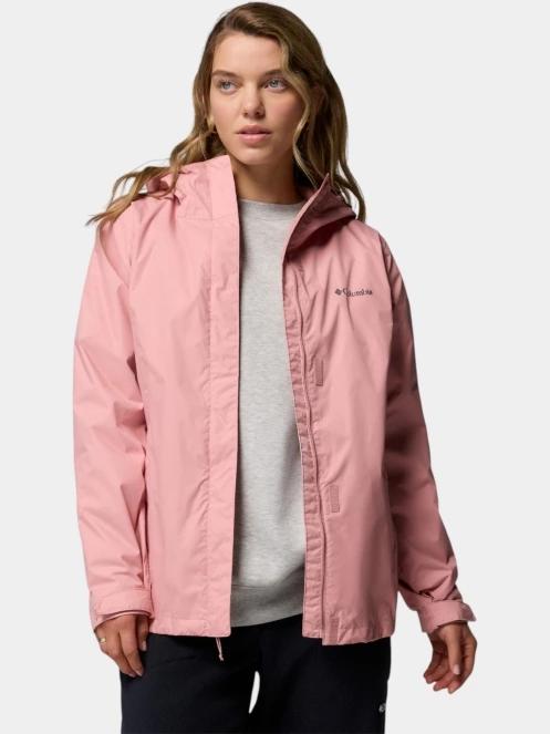Columbia Arcadia II Jacket női esőkabát rózsaszín színben 5