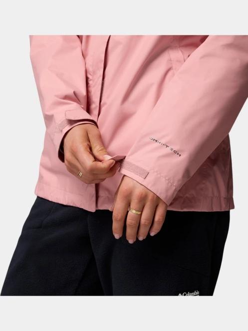 Columbia Arcadia II Jacket női esőkabát rózsaszín színben 7