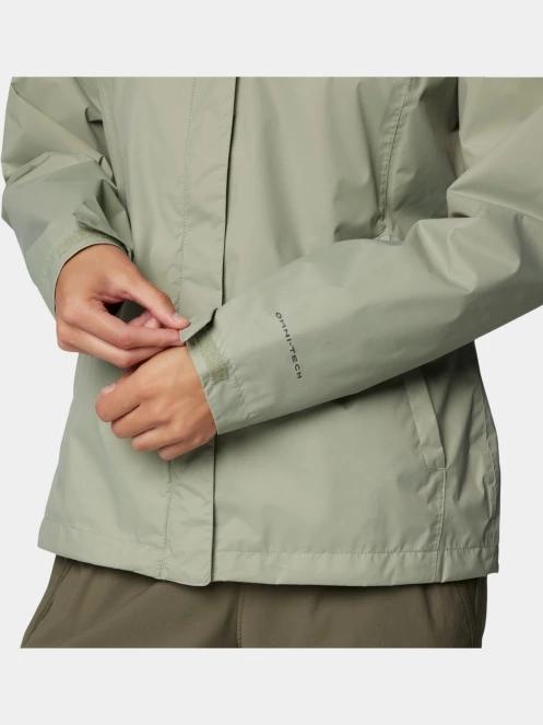 Columbia Arcadia II Jacket női esőkabát zöld színben 8