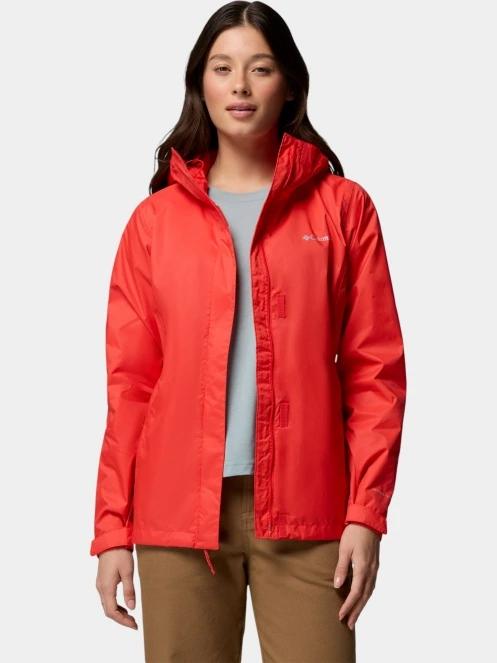 Columbia Arcadia II Jacket női esőkabát piros színben 6