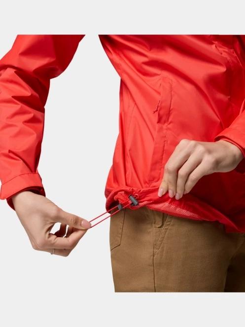 Columbia Arcadia II Jacket női esőkabát piros színben 9
