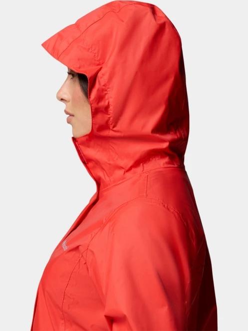 Columbia Arcadia II Jacket női esőkabát piros színben 10