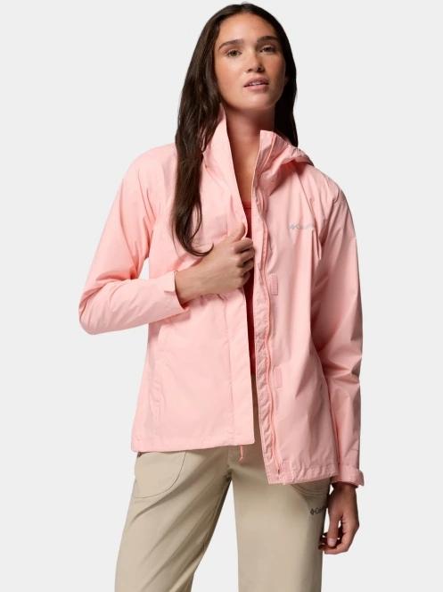 Columbia Arcadia II Jacket női esőkabát rózsaszín színben 6