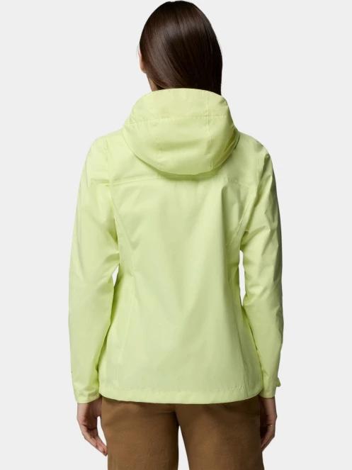 Columbia Arcadia II Jacket női esőkabát sárga színben 4