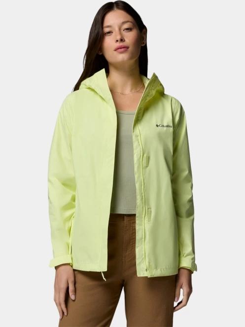 Columbia Arcadia II Jacket női esőkabát sárga színben 6