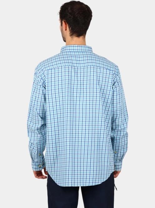 Columbia Rapid Rivers II Long Sleeve Shirt férfi hosszú ujjú ing kék színben 4