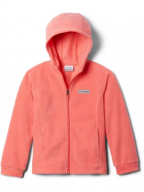 Columbia Benton II Hoodie polár pulóver rózsaszín színben 2