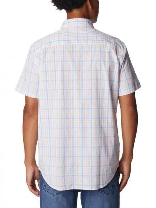 Columbia Rapid Rivers II Short Sleeve Shirt férfi rövid ujjú ing homok színben 4