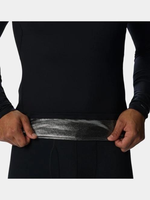 Columbia Heavyweight Stretch Long Sleeve Top férfi aláöltöző felső fekete színben 6