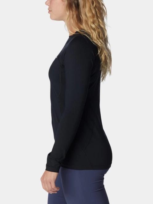 Columbia Midweight Stretch Long Sleeve Top női aláöltöző felső fekete színben 3