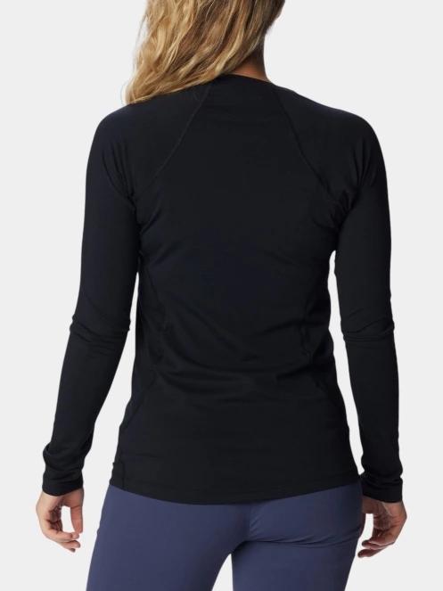 Columbia Midweight Stretch Long Sleeve Top női aláöltöző felső fekete színben 4
