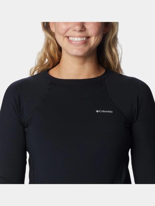 Columbia Midweight Stretch Long Sleeve Top női aláöltöző felső fekete színben 5