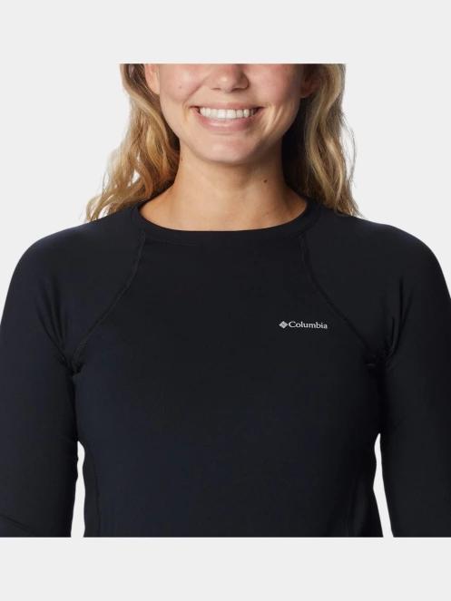 Columbia Midweight Stretch Long Sleeve Top női aláöltöző felső fekete színben 5