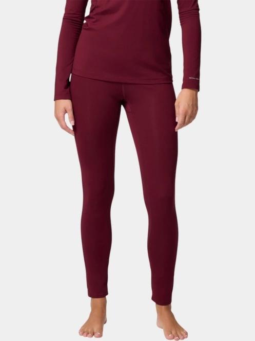 Columbia Midweight Stretch Tight női aláöltöző nadrág piros színben 2