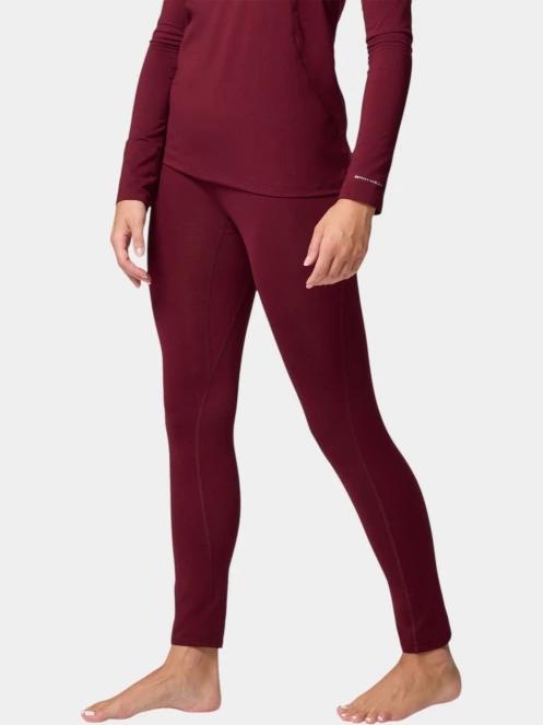 Columbia Midweight Stretch Tight női aláöltöző nadrág piros színben 3