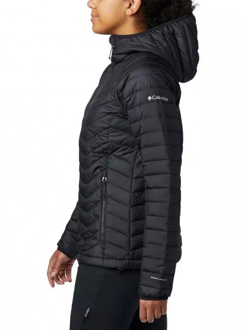 Columbia Powder Lite Hooded Jacket női átmeneti kabát fekete színben 4