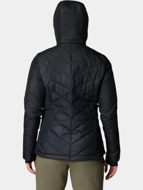 Columbia Heavenly Hooded Jacket női kapucnis dzseki fekete színben 4