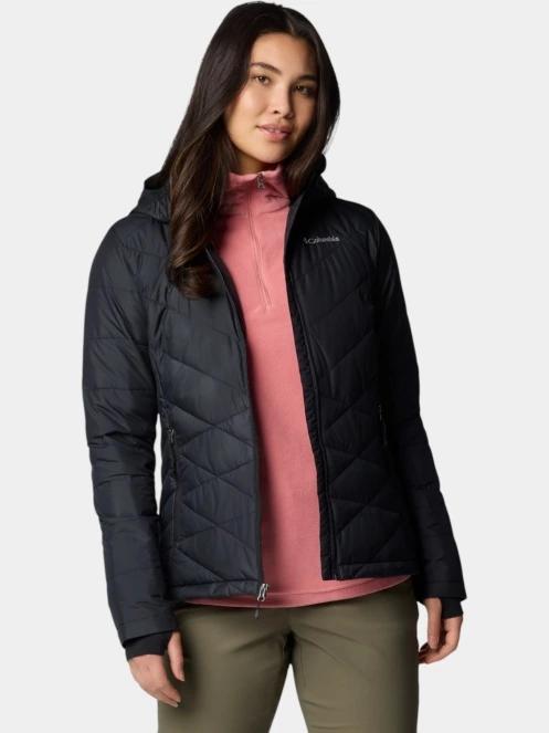 Columbia Heavenly Hooded Jacket női kapucnis dzseki fekete színben 6