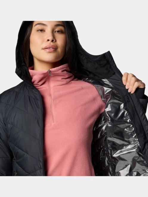 Columbia Heavenly Hooded Jacket női kapucnis dzseki fekete színben 7