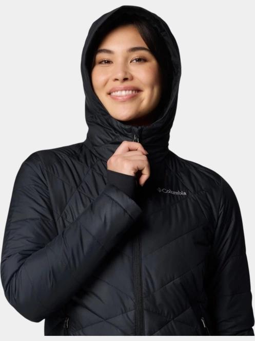 Columbia Heavenly Hooded Jacket női kapucnis dzseki fekete színben 8