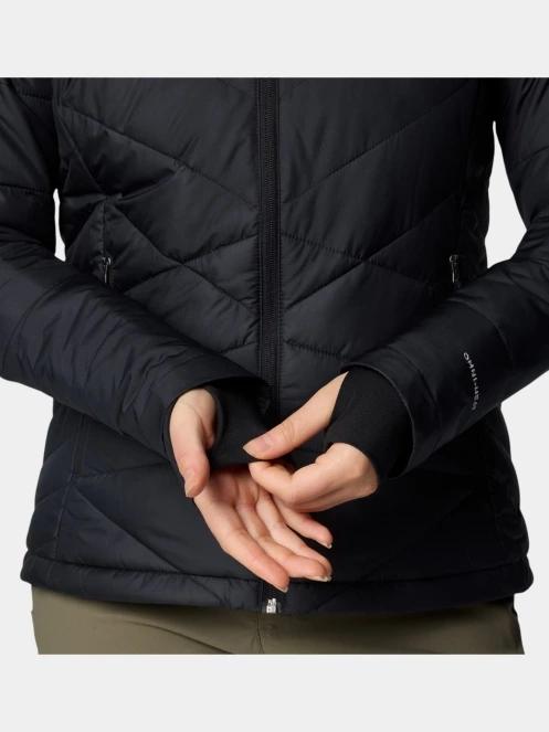 Columbia Heavenly Hooded Jacket női kapucnis dzseki fekete színben 9