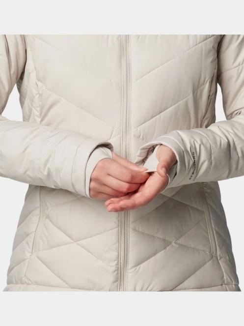Columbia Heavenly Hooded Jacket női kapucnis dzseki homok színben 7