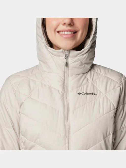 Columbia Heavenly Hooded Jacket női kapucnis dzseki homok színben 8