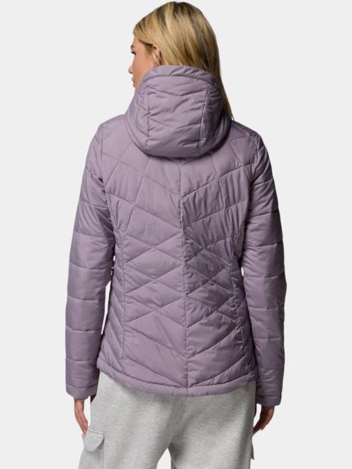 Columbia Heavenly Hooded Jacket női kapucnis dzseki lila színben 4