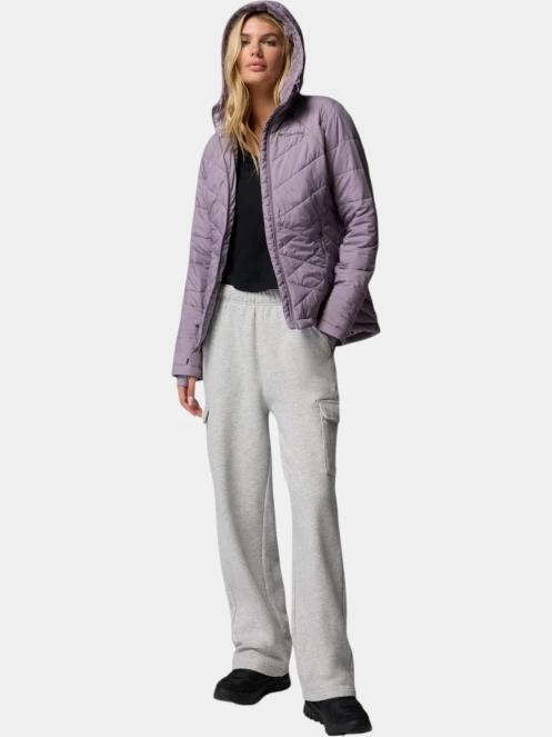 Columbia Heavenly Hooded Jacket női kapucnis dzseki lila színben 6