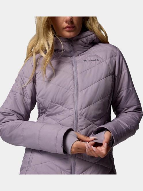 Columbia Heavenly Hooded Jacket női kapucnis dzseki lila színben 7