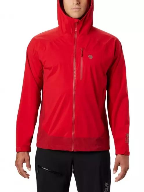 Mountain Hardwear Strech Ozonic Jacket férfi héjkabát piros színben 2