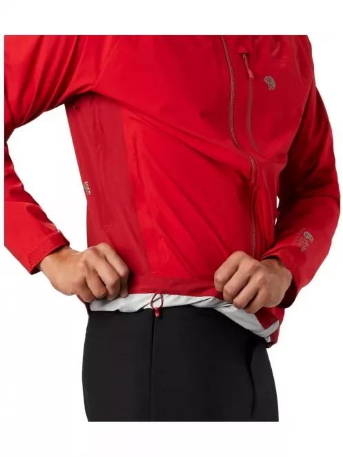 Mountain Hardwear Strech Ozonic Jacket férfi héjkabát piros színben 5